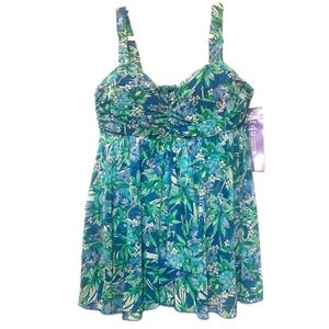 Lane Bryant fit 4u Innovative Swim Solutions/Swim Dress NWT retail $69
